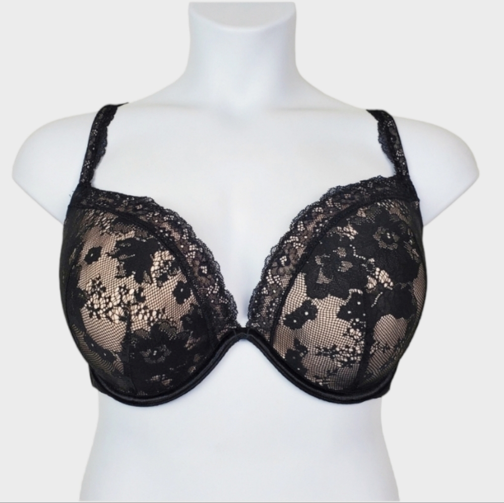 Cacique Bra Women's 38DD Lace Adjustable Shoulder Straps (fits like 36DD)